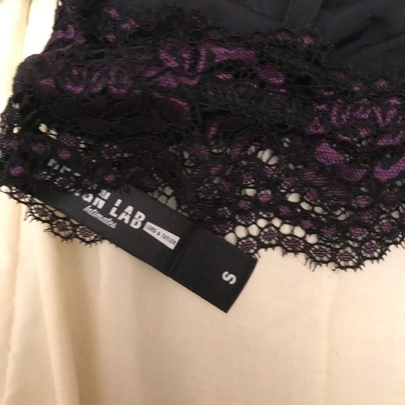 Design Lab Lord & Taylor Triangle-Shaped Lace Bralette - Picture 6 of 7